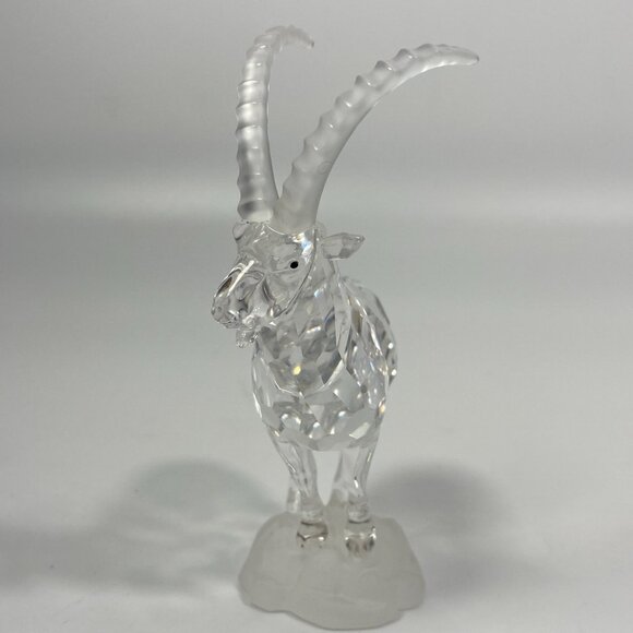 Swarovski Crystal Ibex Endangered Species Figurine 275439 Rare Retired - Picture 2 of 9